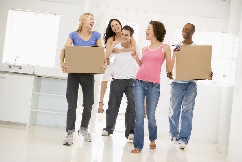 Removal team supporting a home move in Barnet