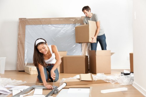 Customer complaint process for a man and van service