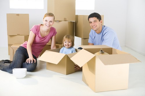 Man and van service assisting with a move in Barnet