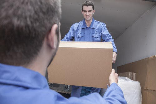 Moving team handling a home removal in Barnet