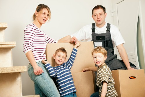 Local removals team helping with a home move in Barnet