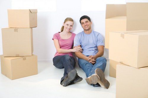 Local movers handling a flat move in Barnet