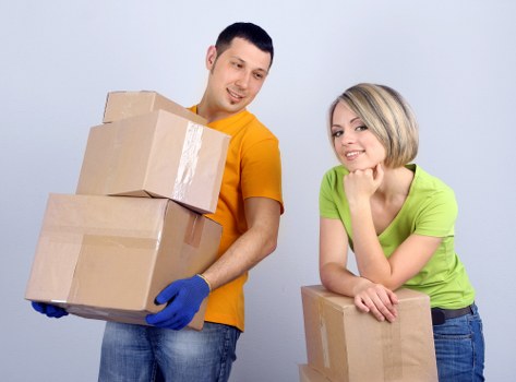 Careful room-by-room box organisation during a Barnet packing service