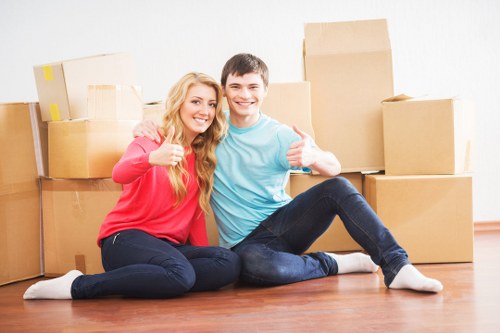 Removal van transport for house and office moves in Barnet